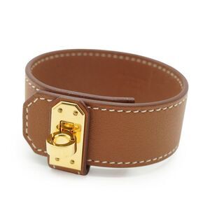 Hermes Leather Bracelet Kelly